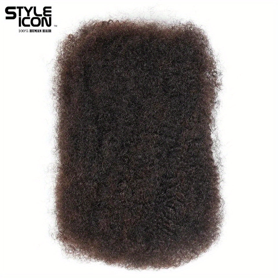 Styleicon Afro Kinky Bulk Human Hair Brazilian Remy Afro Kinky Bulk 1.76 oz/ Pcs Kinky Curly Hair Crochet For Braids No Weft