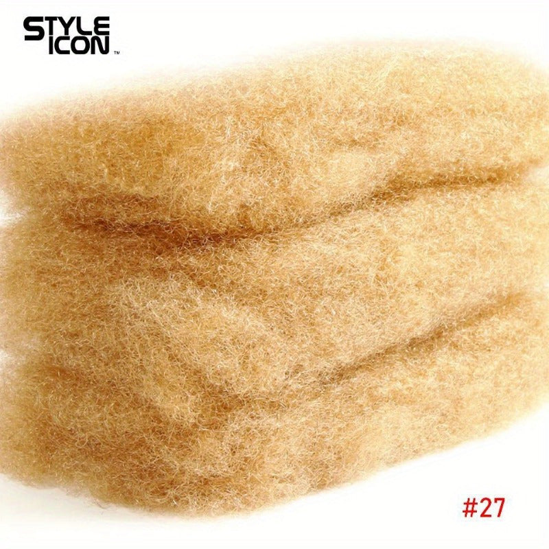 Styleicon Afro Kinky Bulk Human Hair Brazilian Remy Afro Kinky Bulk 1.76 oz/ Pcs Kinky Curly Hair Crochet For Braids No Weft