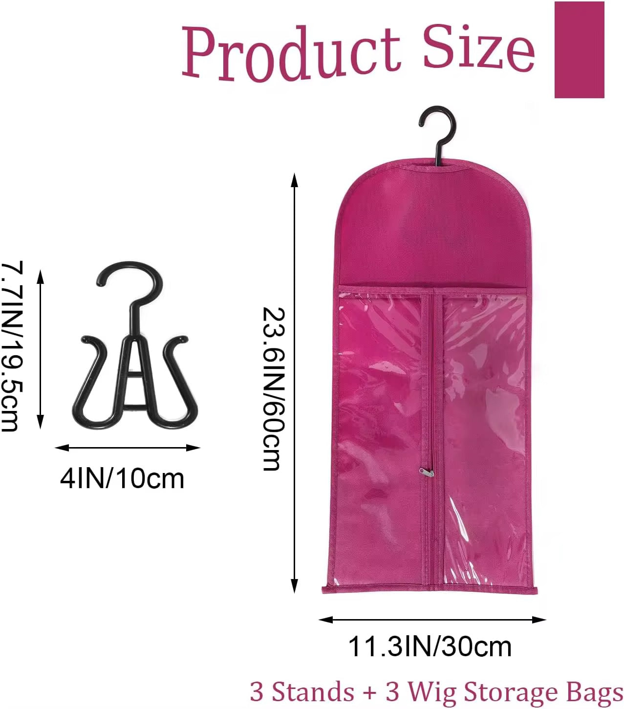 Twinsy Lux Wig Storage Bag