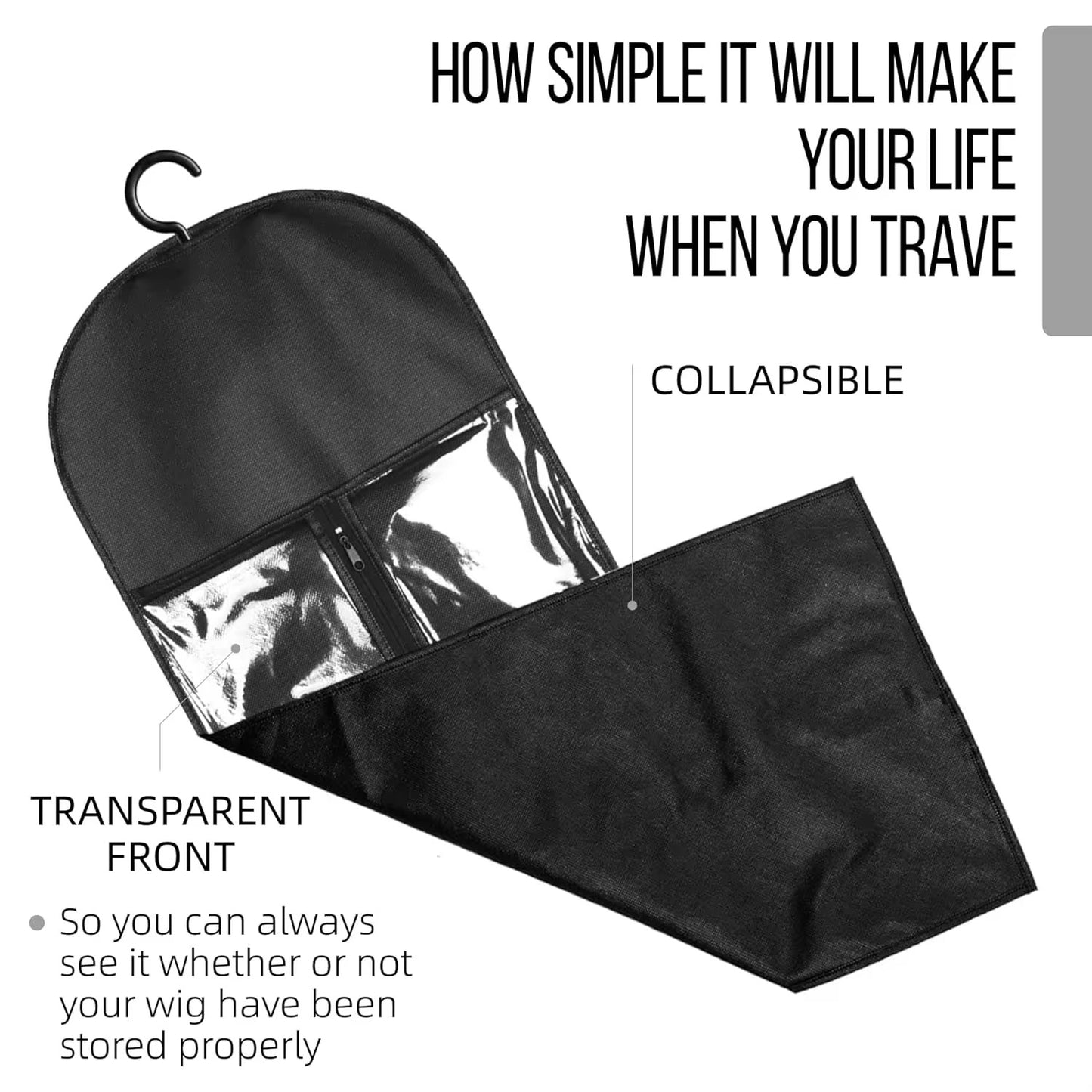 Twinsy Lux Wig Storage Bag