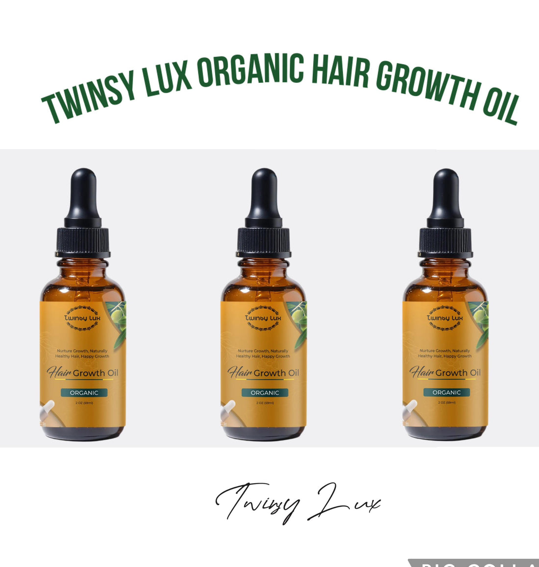 Twinsy Lux Oil Growth Oil is for you
