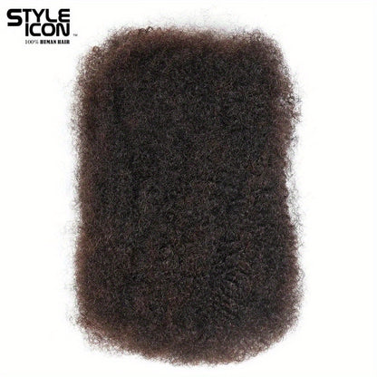 Styleicon Afro Kinky Bulk Human Hair Brazilian Remy Afro Kinky Bulk 1.76 oz/ Pcs Kinky Curly Hair Crochet For Braids No Weft