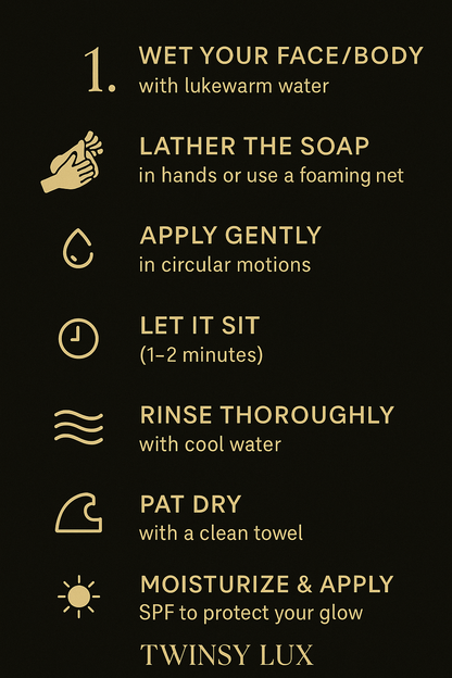LEMON TUMERIC & ACID KOJIC SOAP BRIGHTNING BAR WITH VITAMIN C COMPLEX FOR FACE AND BODY SKIN, SOAP NET (SET OF 3,6,12)