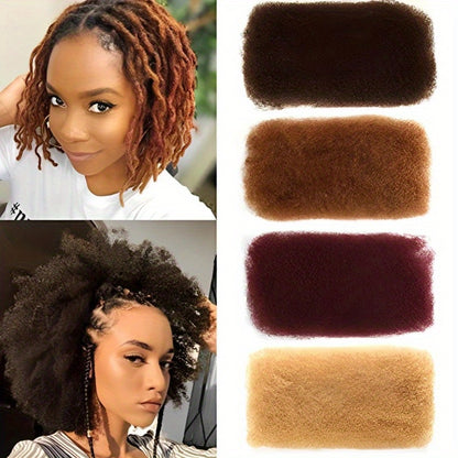 Styleicon Afro Kinky Bulk Human Hair Brazilian Remy Afro Kinky Bulk 1.76 oz/ Pcs Kinky Curly Hair Crochet For Braids No Weft