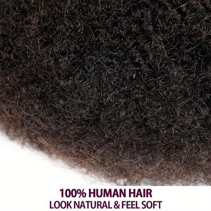 Remy Bulk Hair Peruvian Bulk Hair No Attachment Peruvian Afro Kinky Curly Wave Human Hair Bulk for Braiding Natural Color Braids Hair