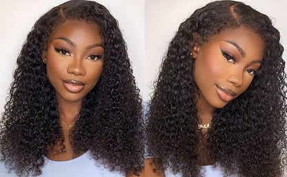 250% Density 4C Kinky Curly Human Hair Wig with 13x4 HD Lace Front - Pre-Bleached & Pre-Plucked Baby Hair, Breathable Swiss Lace for Zero Stress Wear, Realistic Scalp & Summer Comfort (Afro Curly, All Ethnicities), Comfortabl